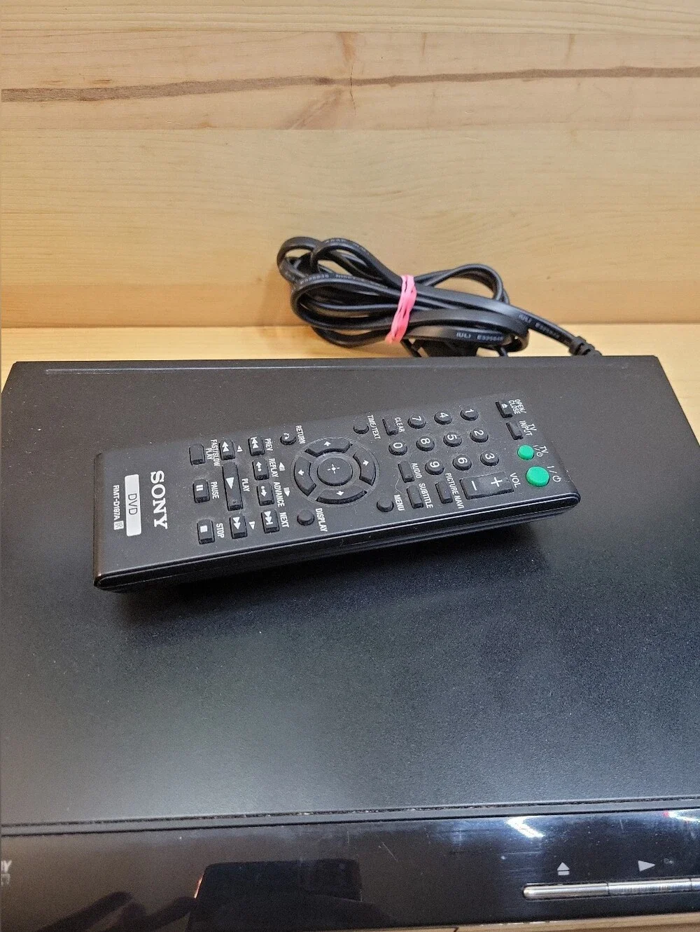 Sony DVP-SR510H DVD Player 1080p HDMI Upscaling w/ Remote Tested